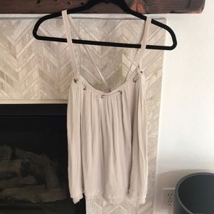 Free People Tie Back Tank Top